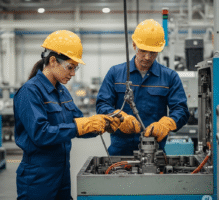 Hướng dẫn an toàn lao động dùng chung cho thợ sửa chữa máy.