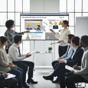 Read more about the article Tin tức : Trao đổi công tác an toàn vệ sinh lao động